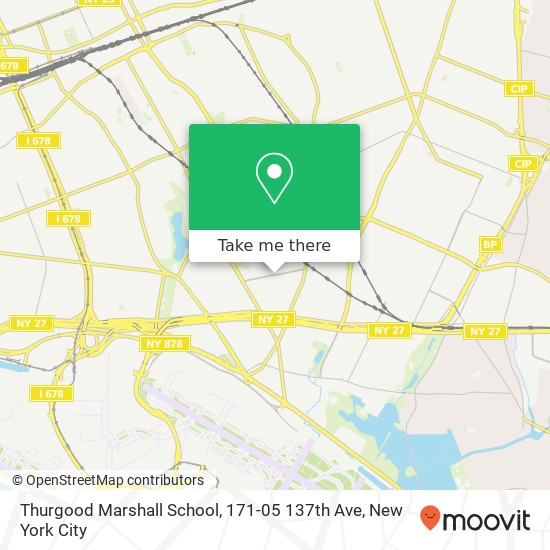 Thurgood Marshall School, 171-05 137th Ave map