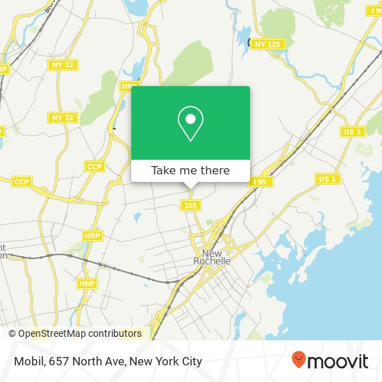 Mapa de Mobil, 657 North Ave