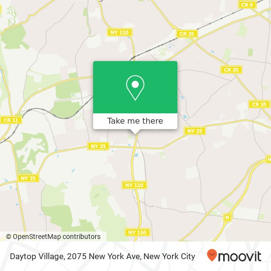 Daytop Village, 2075 New York Ave map
