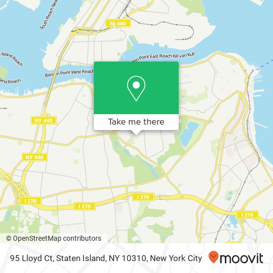 95 Lloyd Ct, Staten Island, NY 10310 map