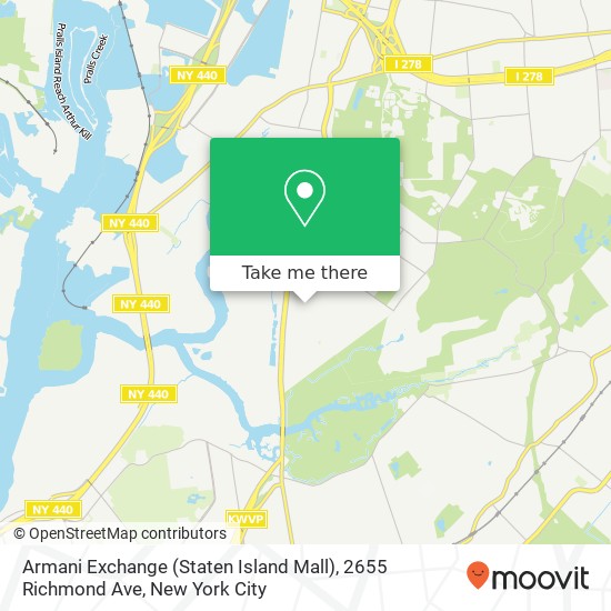 Armani Exchange (Staten Island Mall), 2655 Richmond Ave map