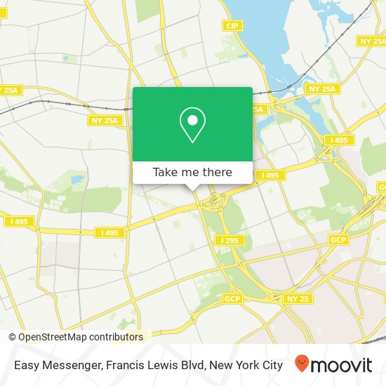 Easy Messenger, Francis Lewis Blvd map
