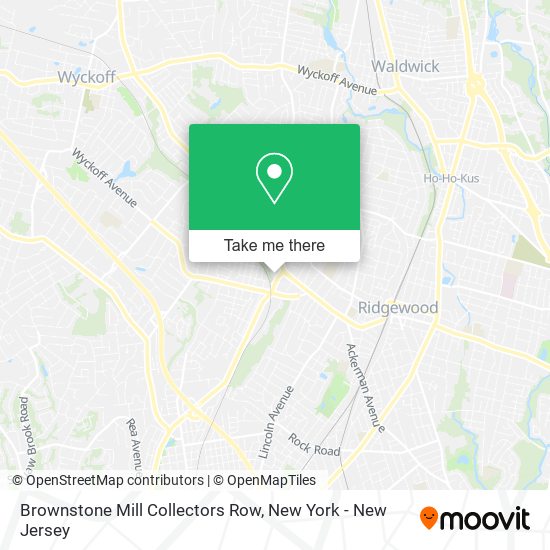 Mapa de Brownstone Mill Collectors Row