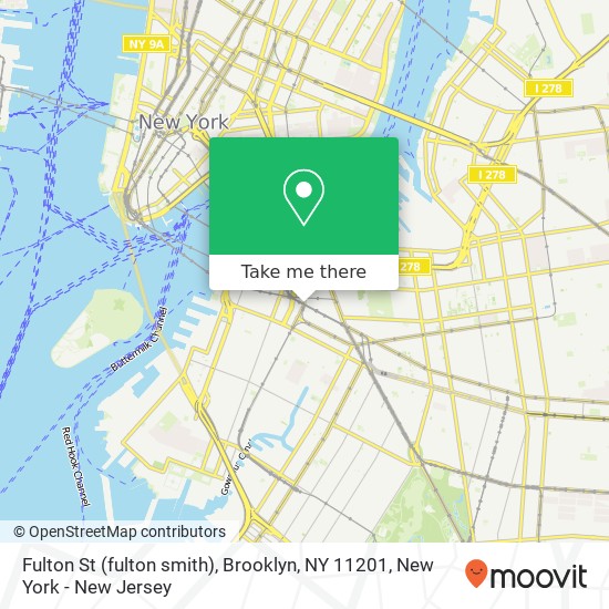 Fulton St (fulton smith), Brooklyn, NY 11201 map