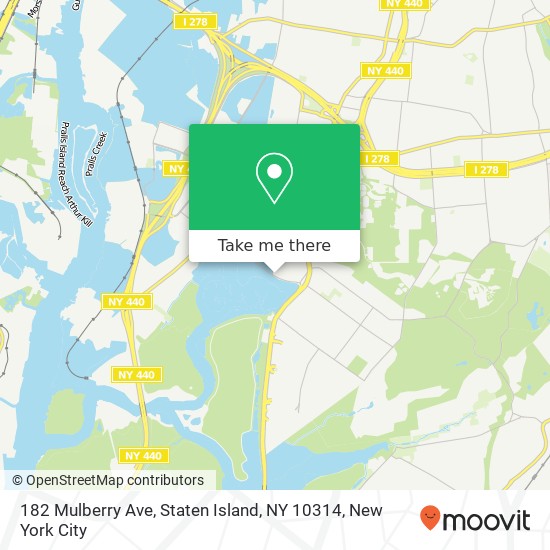 182 Mulberry Ave, Staten Island, NY 10314 map