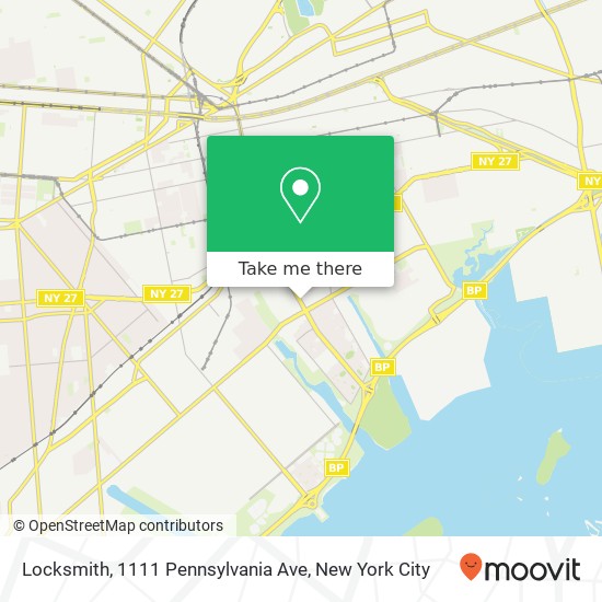 Locksmith, 1111 Pennsylvania Ave map