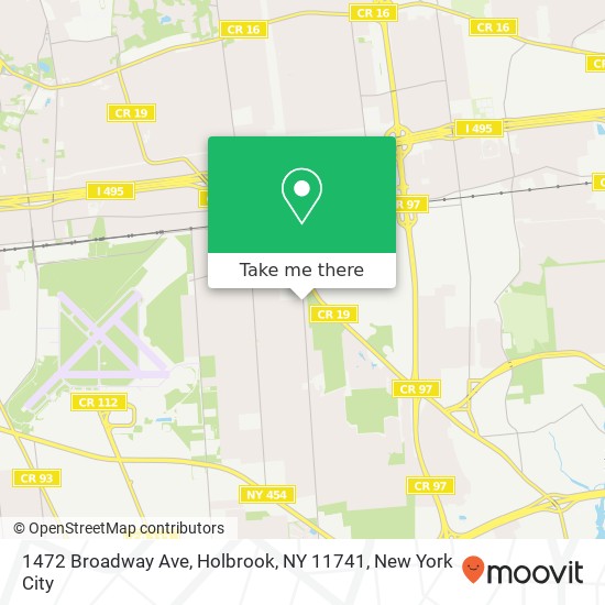 1472 Broadway Ave, Holbrook, NY 11741 map