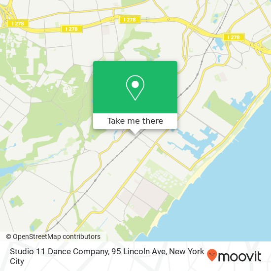 Studio 11 Dance Company, 95 Lincoln Ave map