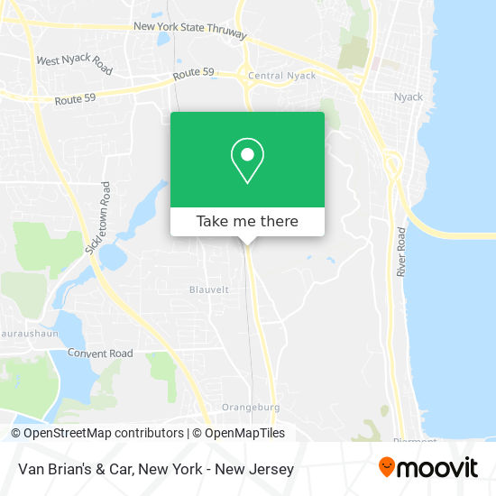 Mapa de Van Brian's & Car