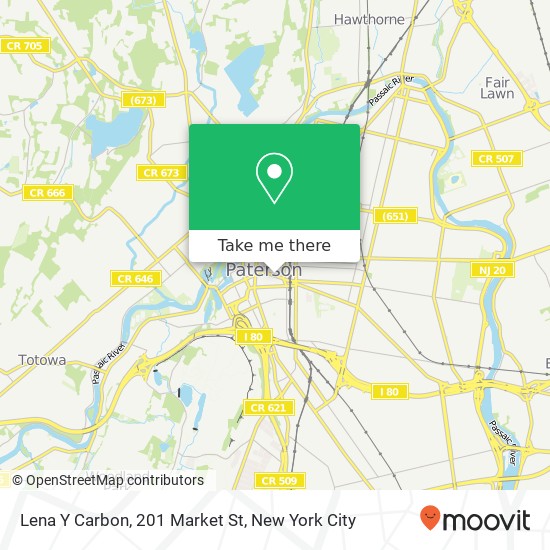 Mapa de Lena Y Carbon, 201 Market St