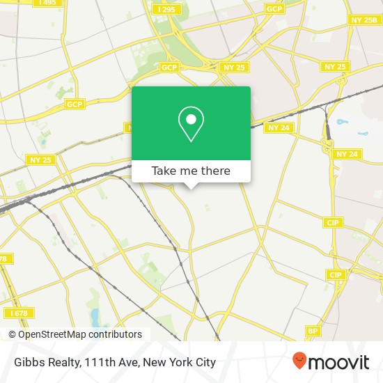 Mapa de Gibbs Realty, 111th Ave