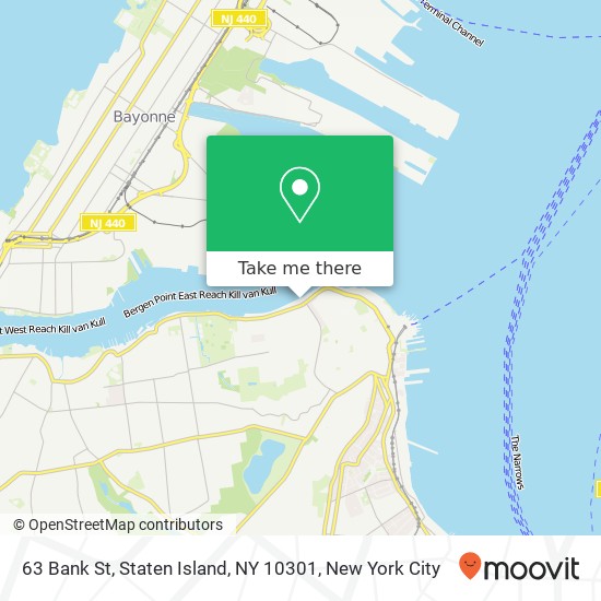 63 Bank St, Staten Island, NY 10301 map