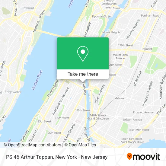 PS 46 Arthur Tappan map
