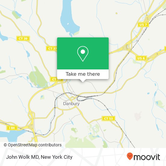 John Wolk MD, 24 Hospital Ave map