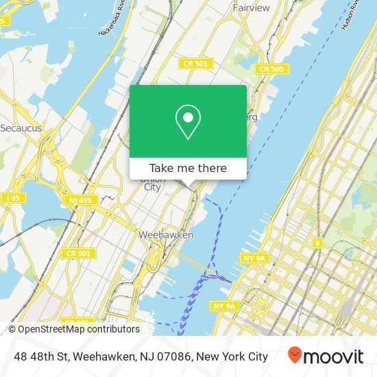 48 48th St, Weehawken, NJ 07086 map