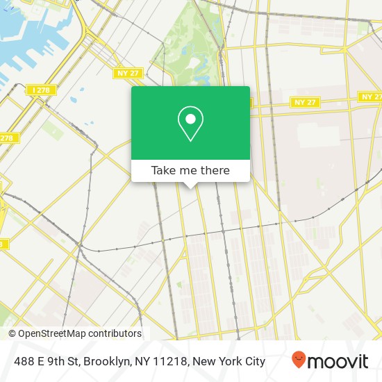 488 E 9th St, Brooklyn, NY 11218 map