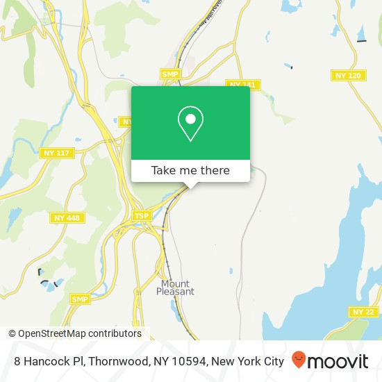 8 Hancock Pl, Thornwood, NY 10594 map