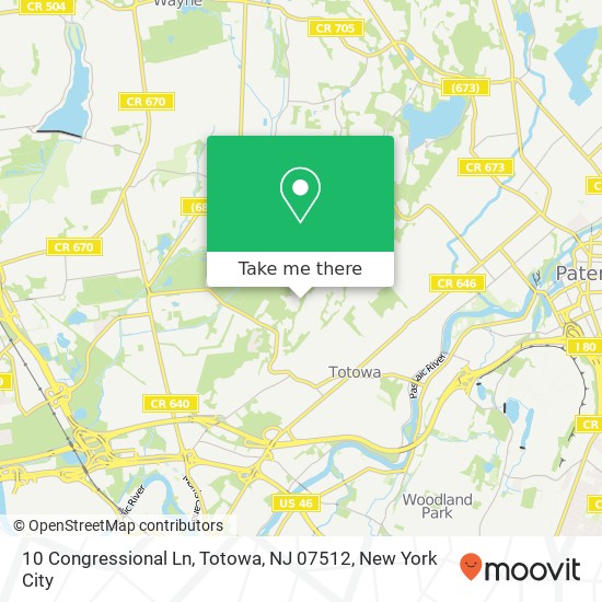 10 Congressional Ln, Totowa, NJ 07512 map