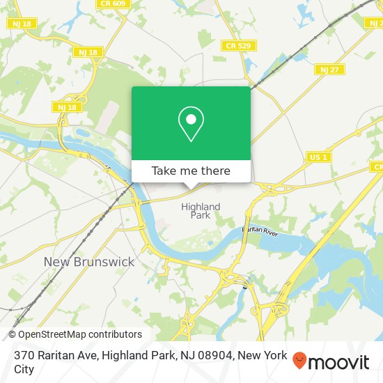 370 Raritan Ave, Highland Park, NJ 08904 map