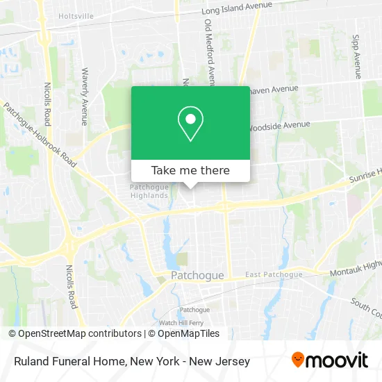 Ruland Funeral Home map