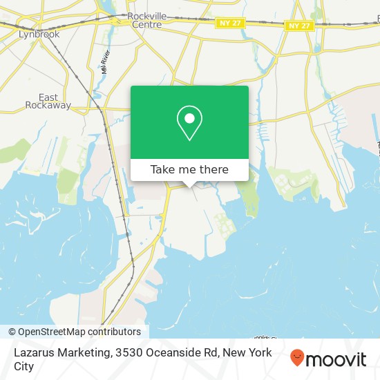 Mapa de Lazarus Marketing, 3530 Oceanside Rd