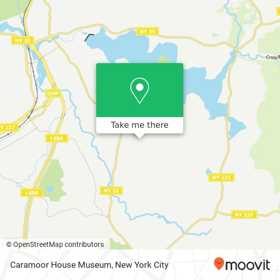 Mapa de Caramoor House Museum