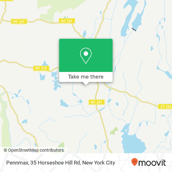 Mapa de Pennmax, 35 Horseshoe Hill Rd