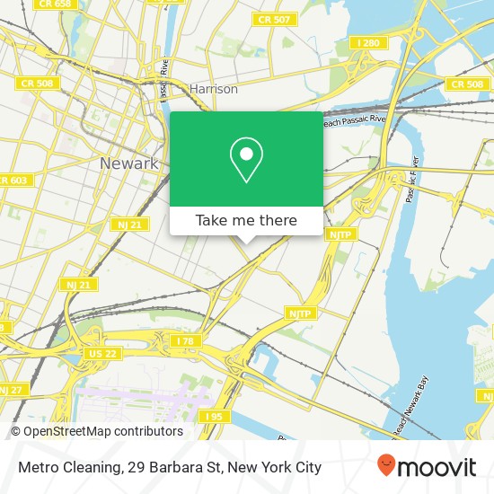 Metro Cleaning, 29 Barbara St map
