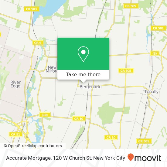 Accurate Mortgage, 120 W Church St map