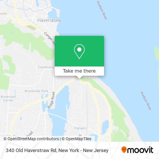 Mapa de 340 Old Haverstraw Rd