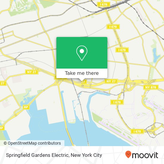 Mapa de Springfield Gardens Electric