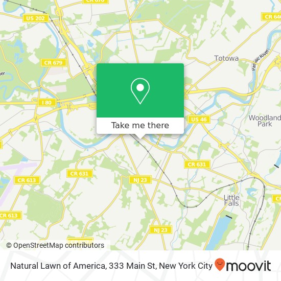 Natural Lawn of America, 333 Main St map