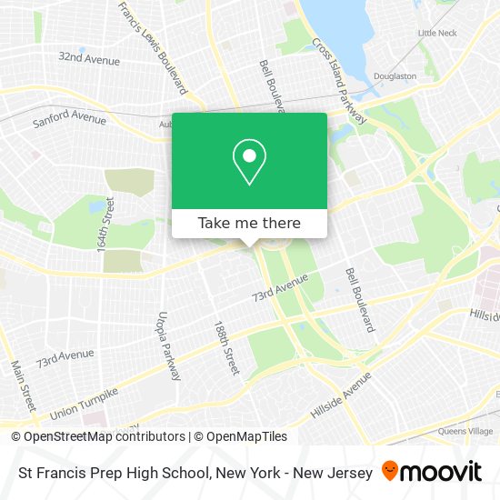 Mapa de St Francis Prep High School