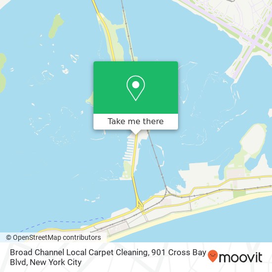 Mapa de Broad Channel Local Carpet Cleaning, 901 Cross Bay Blvd