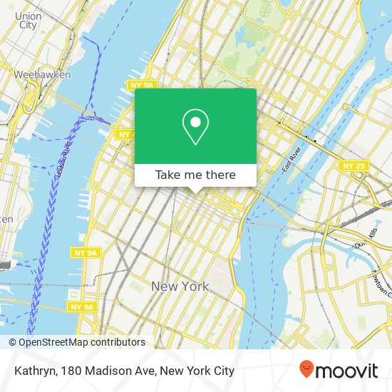 Kathryn, 180 Madison Ave map