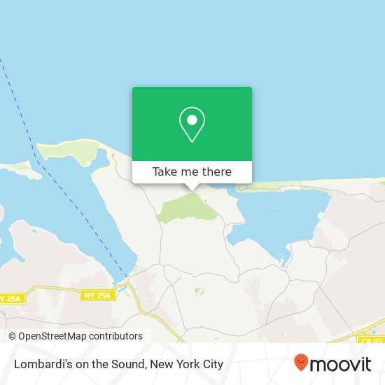 Lombardi's on the Sound map
