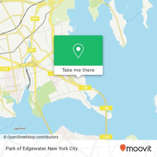 Park of Edgewater map