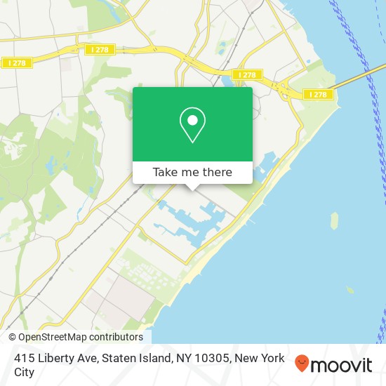 415 Liberty Ave, Staten Island, NY 10305 map