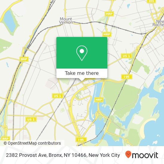 2382 Provost Ave, Bronx, NY 10466 map