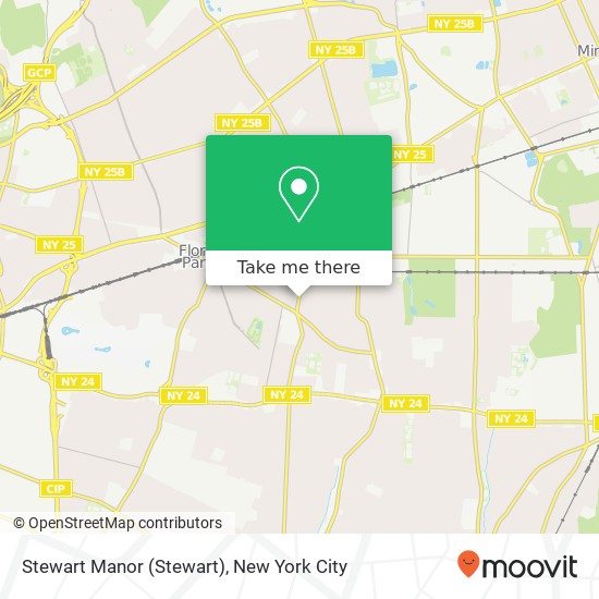 Mapa de Stewart Manor