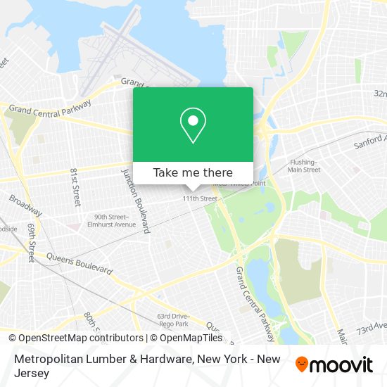 Mapa de Metropolitan Lumber & Hardware