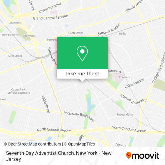 Seventh-Day Adventist Church map