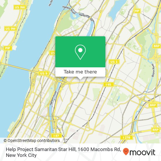 Help Project Samaritan Star Hill, 1600 Macombs Rd map