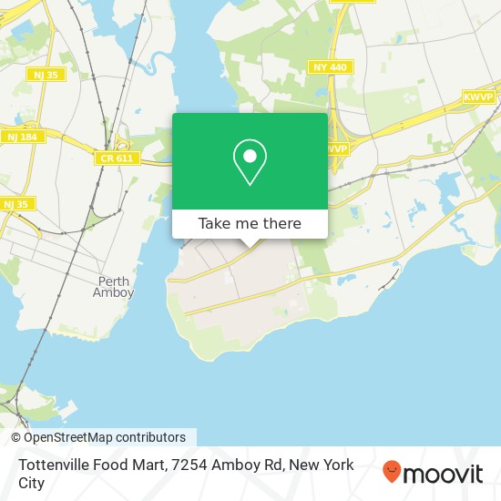 Tottenville Food Mart, 7254 Amboy Rd map