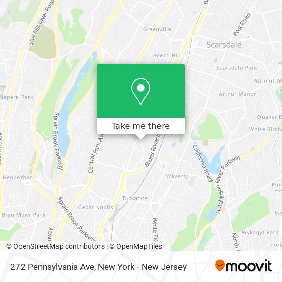 272 Pennsylvania Ave map