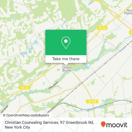 Christian Counseling Services, 97 Greenbrook Rd map