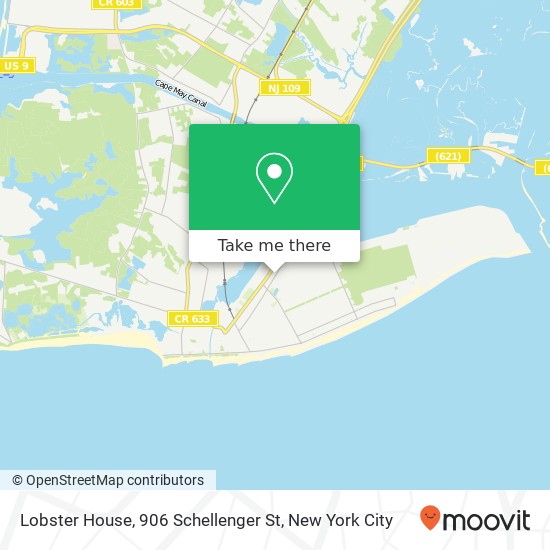 Mapa de Lobster House, 906 Schellenger St