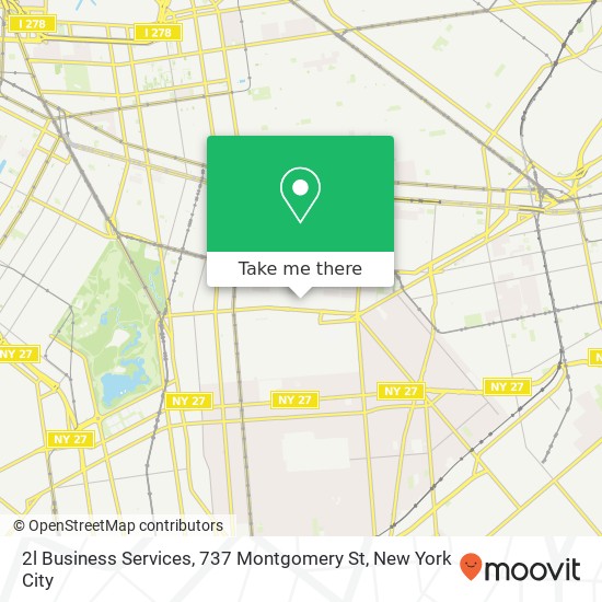 Mapa de 2l Business Services, 737 Montgomery St