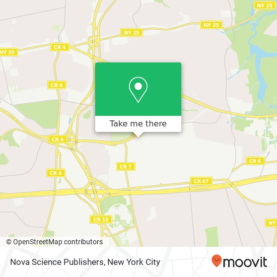 Nova Science Publishers map