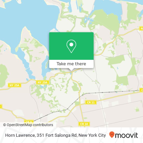 Horn Lawrence, 351 Fort Salonga Rd map